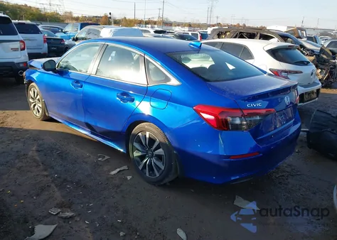 2023 Honda Civic Ex/Ex W/O Bsi from USA, damaged, VIN 2HGFE1F77PH301989